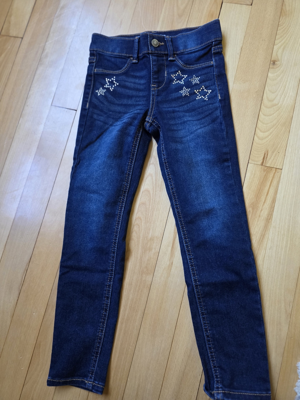 wonder nation Dark Blue Skinny Jeans with Star Studs